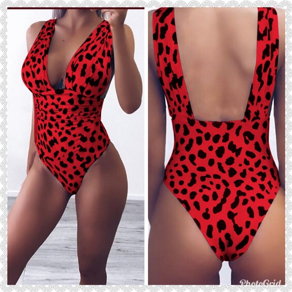 Other - sexy animal print swimsuit